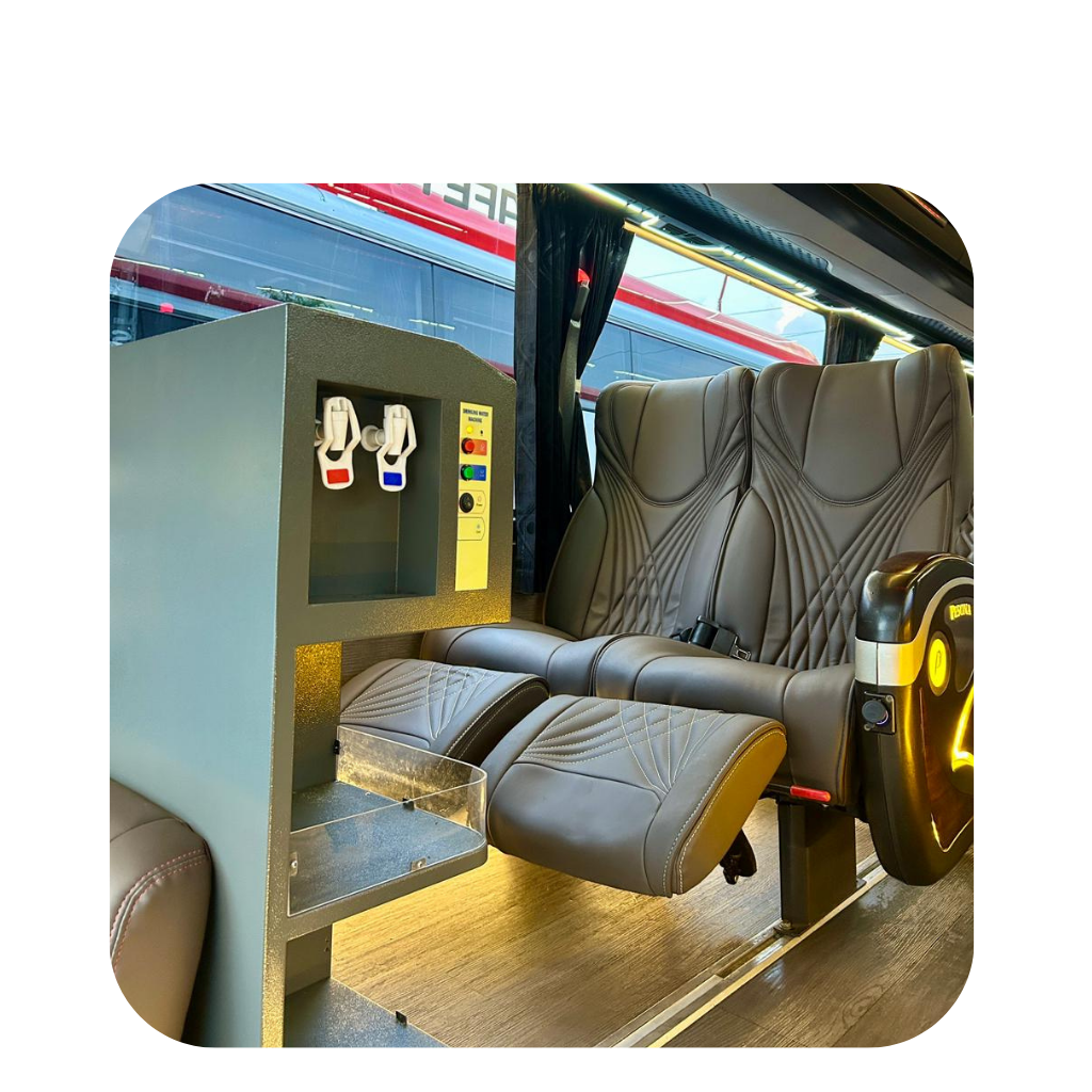 Bus Besar Super Exe  +Leg Rest Maks 32 Seat